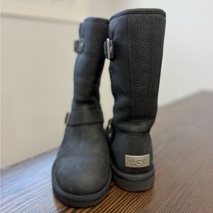 Ugg Black Suede Women's Boots